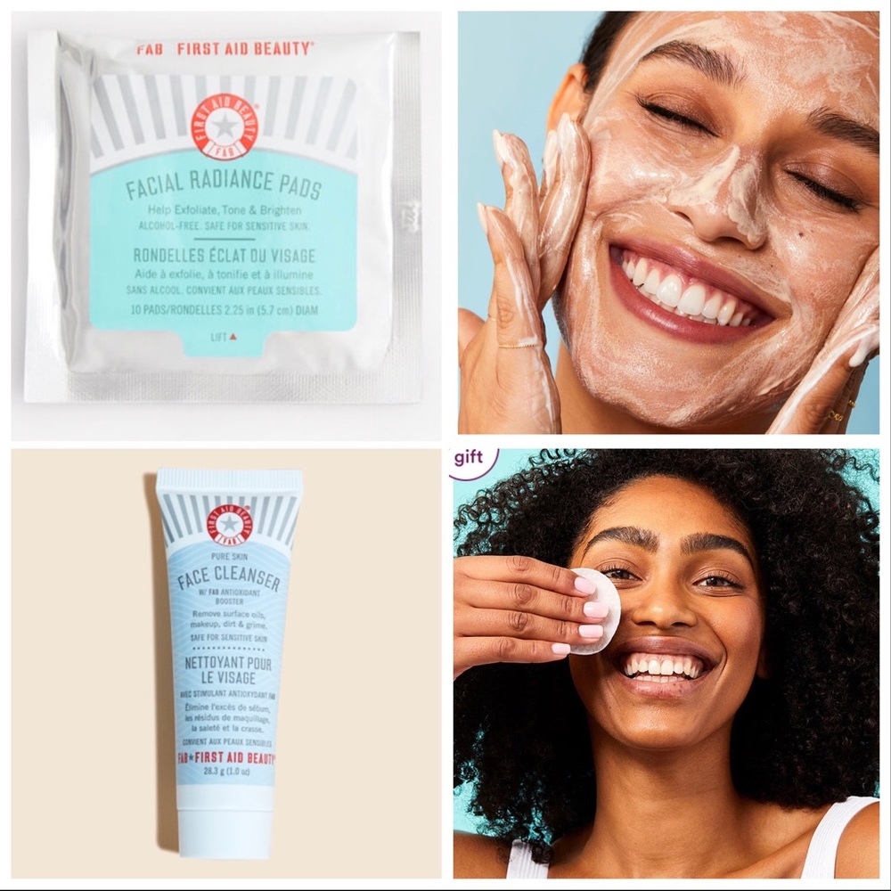 FAB Beauty Cleanser Radiance Pads duo bundle
